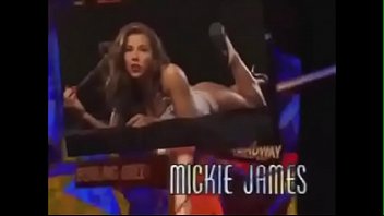 Mickie James in lingerie
