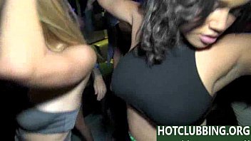 Orgy in the club with sexy girls - inthevip video