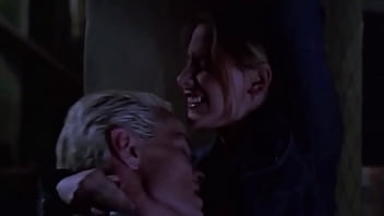 Buffy and Spike Fight Sex Scene Sarah Michelle Gellar and James Marsters