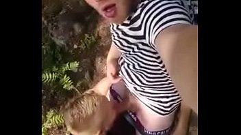 Blowjob In The Forest