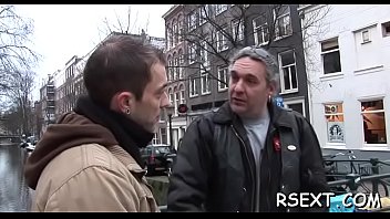Horny man pays some amsterdam for steaming sex